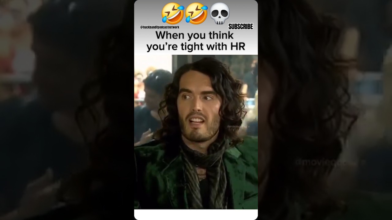 That Time Russell Brand shocked news anchor with secret🤣💀 