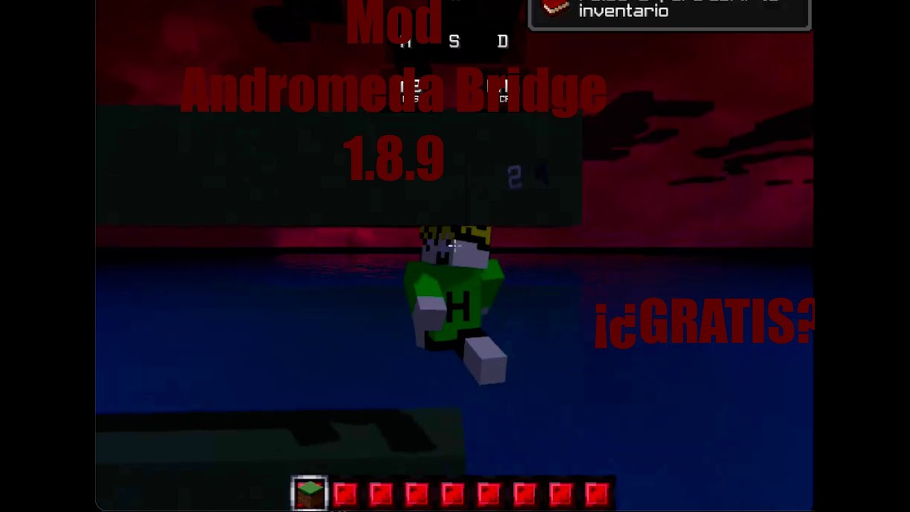 Mod de Andromeda Bridge para 1.8.9. ¡¿ES GRATIS?!