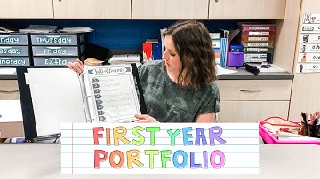 TEACHING PORTFOLIO | For First Year Teachers