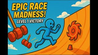 🏃‍♂️ Epic Race iOS Gameplay | Crushing Early Levels! | MaxGameZone screenshot 5