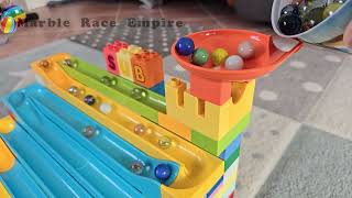 Epic marble run with giant marbles ASMR / Marble Race Empire