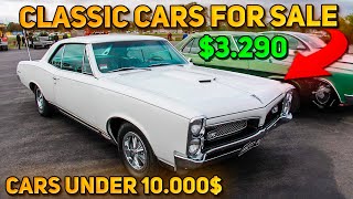 20 Flawless Classic Cars Under $10,000 Available on Craigslist Marketplace! Perfects Classic Cars!