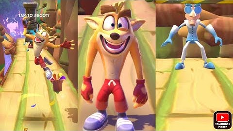 Crash Bandicoot: On the Run! Frosty Lab Assistant Lvl 1