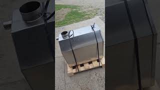 obieg grawitacyjny- piec na drewno do balii ogrodowej