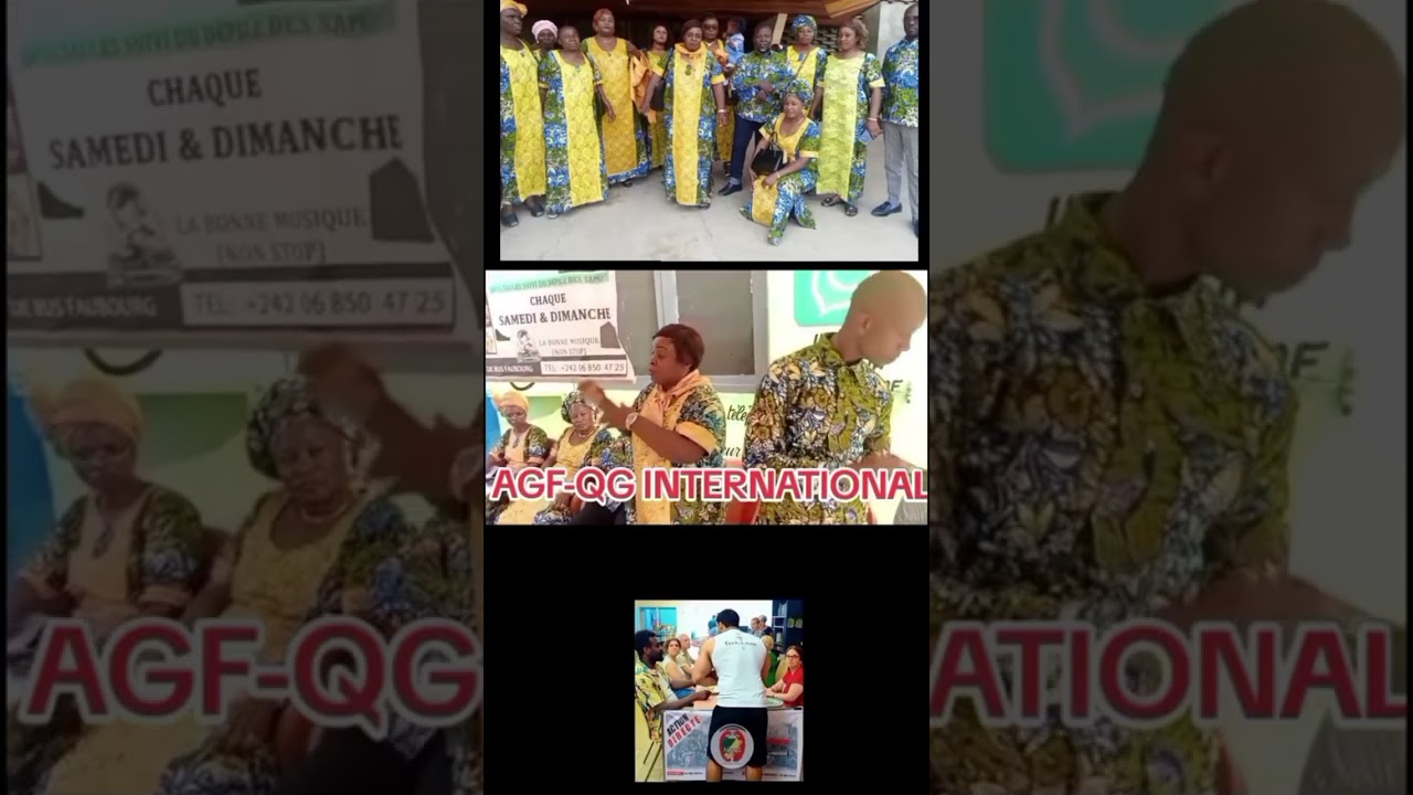 Collation de l'associatio AGF QG INTERNATIONAL