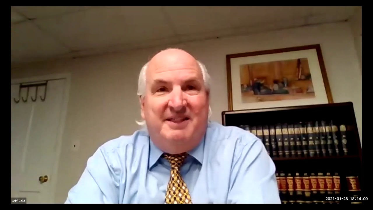 Property Assessment Appeal Process Webinar featuring Jeff Gold 01 28 2021