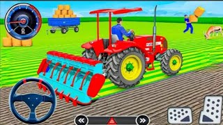 Modern Tractor Farming Driving Simulator 3D - New Tractor Games - Android  Gameplay screenshot 3