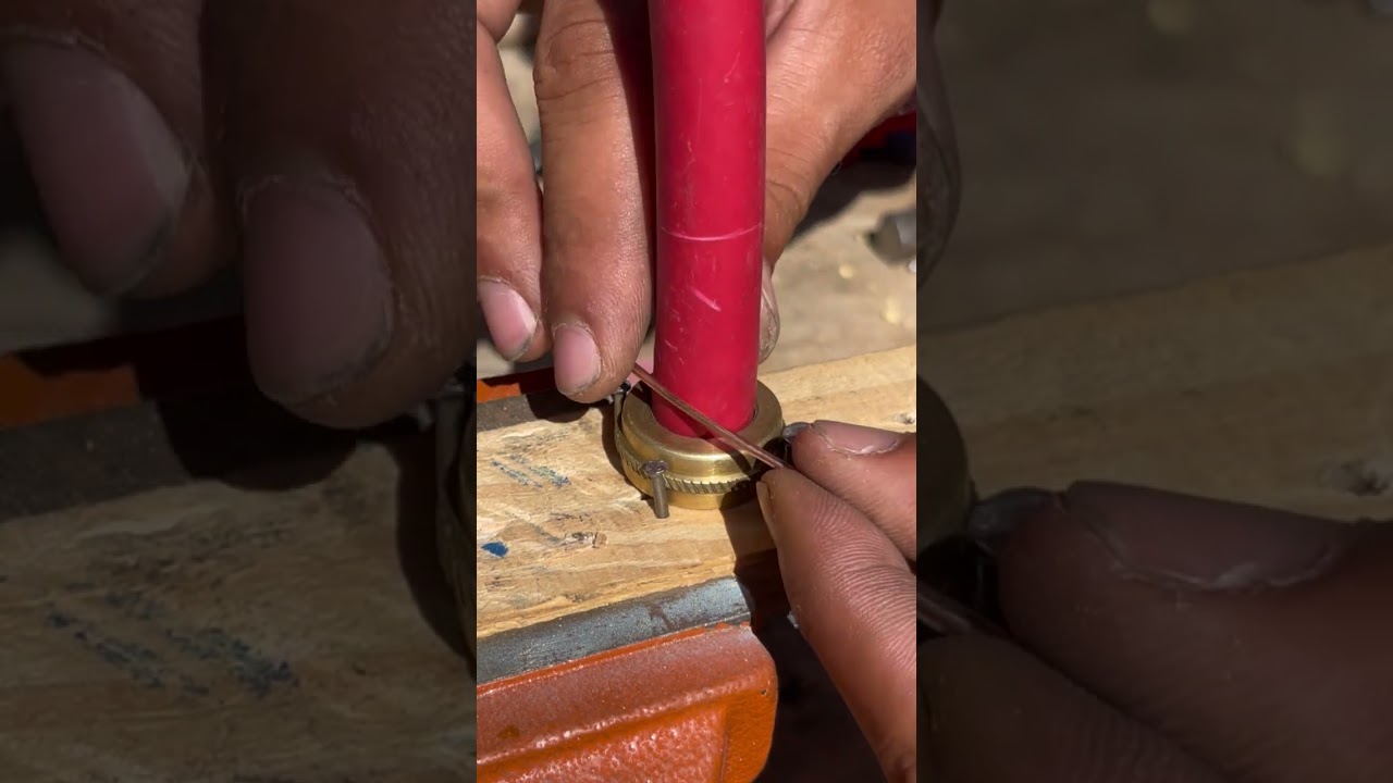 The brilliant trick with a faucet tip