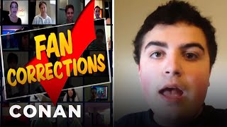 Fan Correction: You Mispronounced Jared Leto's Name! | CONAN on TBS