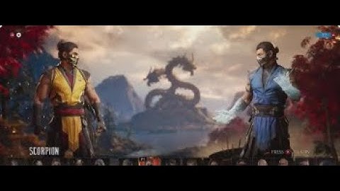 Mortal Kombat 1 Scorpion vs Sub Zero(Very Hard)
