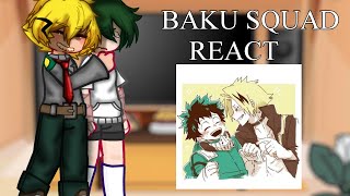 Bakusquad react to Kamideku ( kaminari x deku ) [ BNHA ]