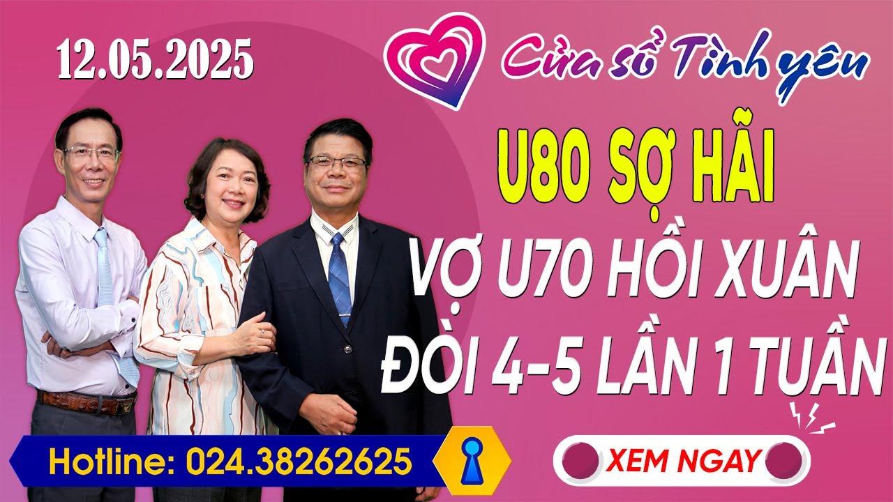 Nghe Cửa Sổ Tình Yêu Ngày 12/05/2025 | Tư Vấn Chuyên Thầm Kín | Đinh Đoàn, Hoàng Thúy Hải, Thành Văn