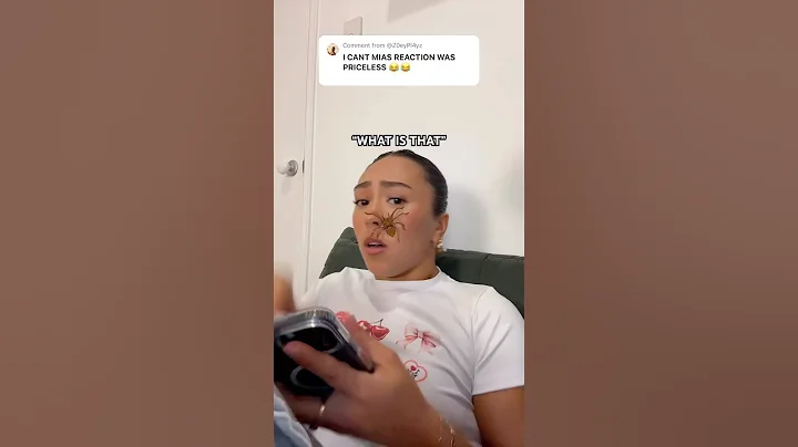 PRANKING MY GF WITH THE SPIDER FILTER! 😳😱 #funny