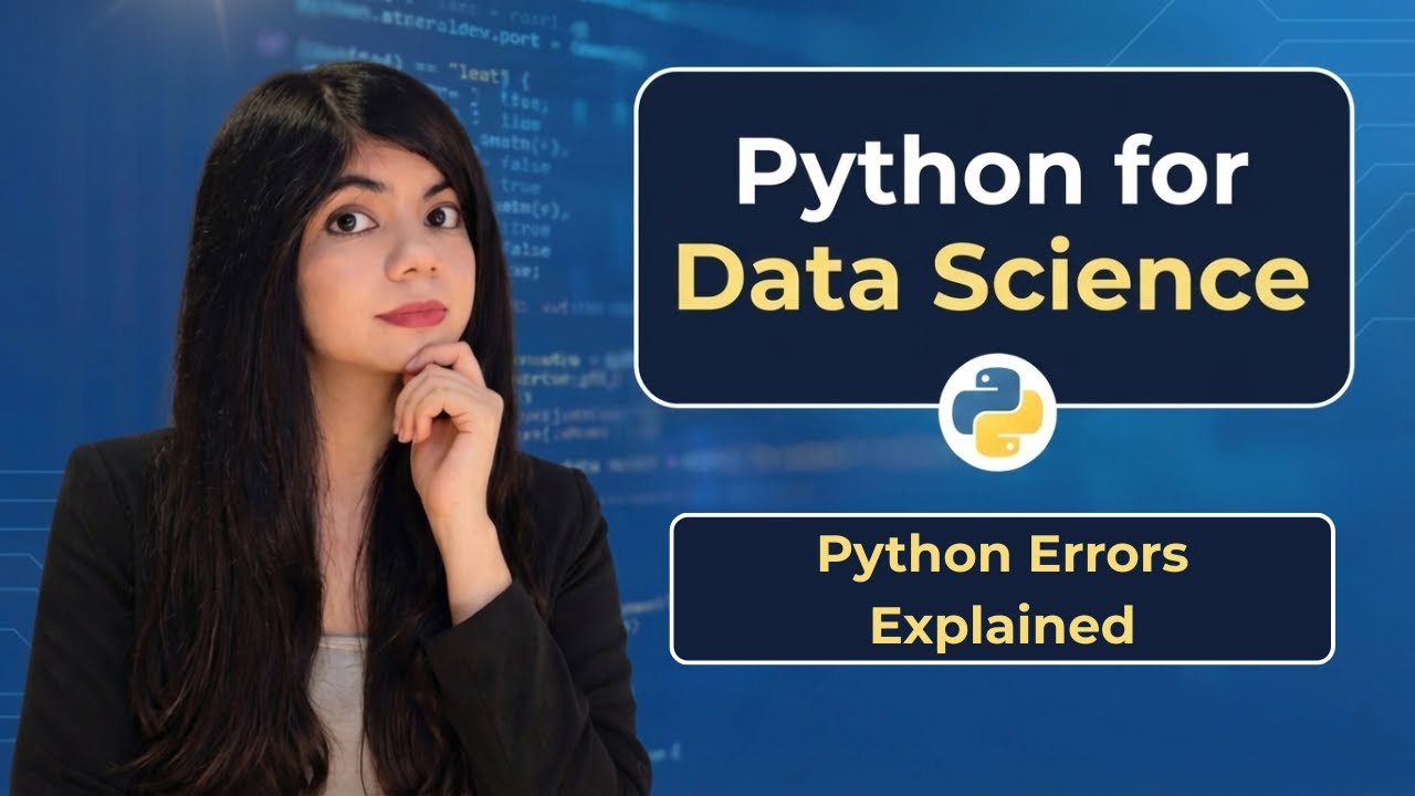 Python Errors Explained for Beginners (Read Errors Without Panic) - YouTube