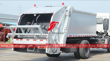 Garbage compactor kit for Mitsubishi Fuso chassis