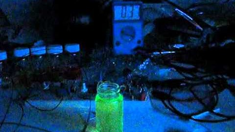 Fiber coupled fluorometer