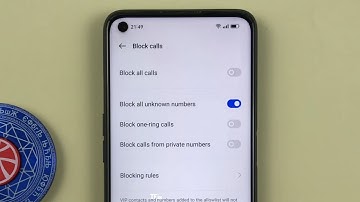 How to Block all unknown numbers on Realme 9i Android 12