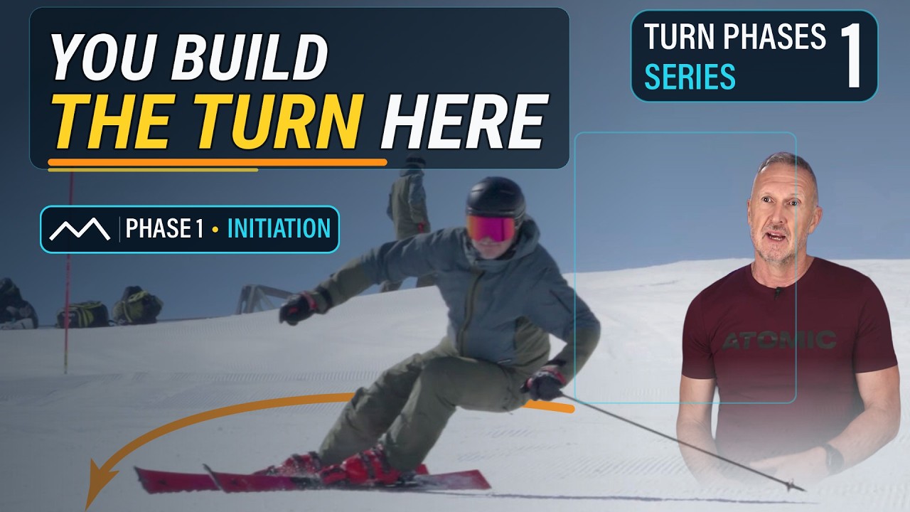Turn Phases 1 - Initiation Explained (Alpine Skiing)