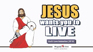 JESUS Gave His Life For You , Live for HIM | God's Love Animation EP 53