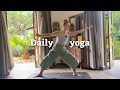 25 min active recovery yoga  yoga with ieva luna  casa da praia goa india