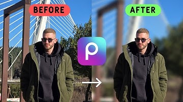 How to Blur Background in PICSART (2025)