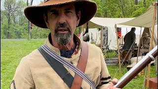 Uniform and Camp of a Confederate Soldier