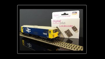 Fitting a DCC Decoder  Lenz 10321 Silver 21 in Dapol OO Class73