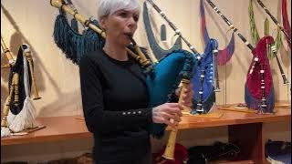 Susana Seivane interpreta a Jota Chaconeada de Sanabria, coa primeira gaita sanabresa do Obradoiro