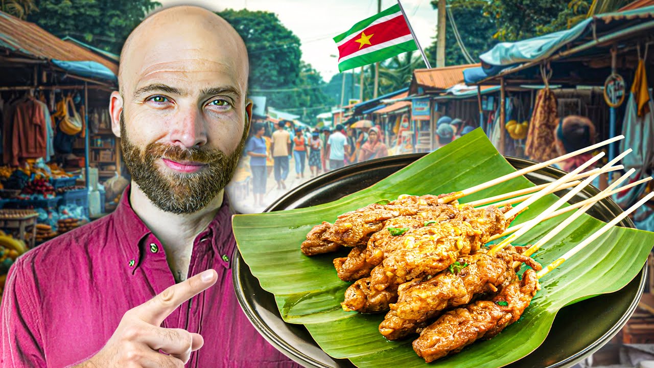 Suriname's Ultimate Paramaribo Market Street Food Tour!!
