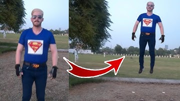 Superman Video Editing Tutorial in Kinemaster| Flying Superman Effects Editing Video