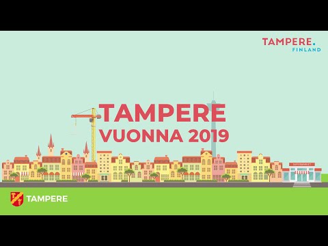 Animaatio Tampereen kaupungin vuoden 2019 onnistumisista