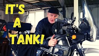 Royal Enfield Himalayan Fuel Tank Removal And Replacement BS4 Gas Petrol Tank  How To Step By Step