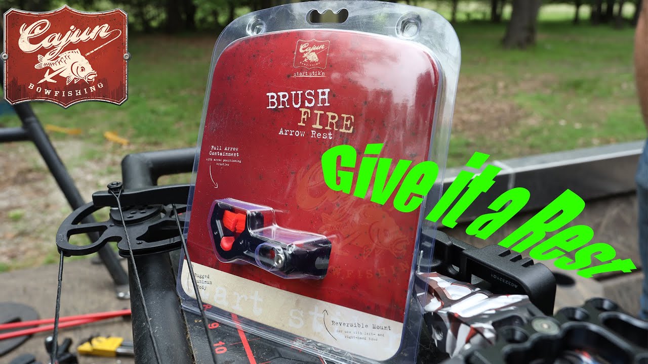 How to Install the Brush Fire Rest on Bowfishing Bow – Bear Archery