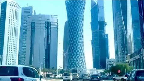 Doha qatar highway / qatar Doha traffic