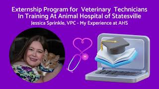 Externship, Jessica Sprinkle by Animal Hospital of Statesville 13 views 2 months ago 1 minute, 37 seconds
