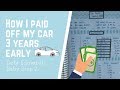How I Paid Off My Car Loan 3 Years Early | Baby Step 2
