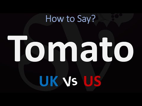 How to Pronounce Tomato? (2 WAYS!) British Vs US/American English Pronunciation