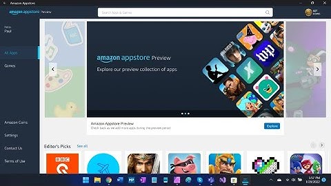 Amazon AppStore - Install android apps in windows 11 with amazon app store - Install android apk