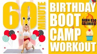 60 Minute Birthday Bootcamp Workout 🔥Burn 830 Calories! 🔥 screenshot 2