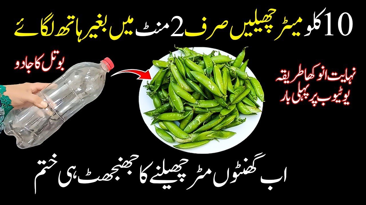 🔴Matar Chilne Ka Tez Tarika With botle 😱  How To Keep Kitchen Clean & Organized/Kitchen tips & hacks