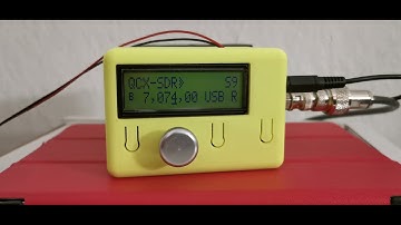 uSDX sandwich First RX test