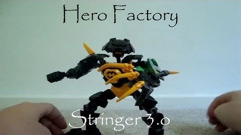 LEGO Hero Factory Review: Stringer 3.0
