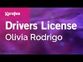 Drivers License Olivia Rodrigo Karaoke Version KaraFun 