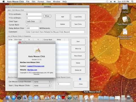 Mac Mouse Macro Recorder and Player