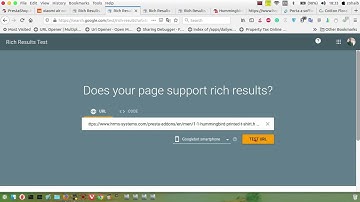 Prestashop schema snippets testing tools