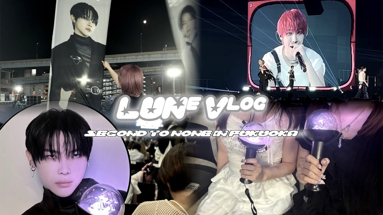 【Vlog】20240818 SECOND TO NONE inFUKUOKA 〜andTEAMと過ごす夏⚓️🧢〜 | 앤팀 | 니콜라스 |NICHOLAS|LUNÉ|ライブVlog|KR/JP