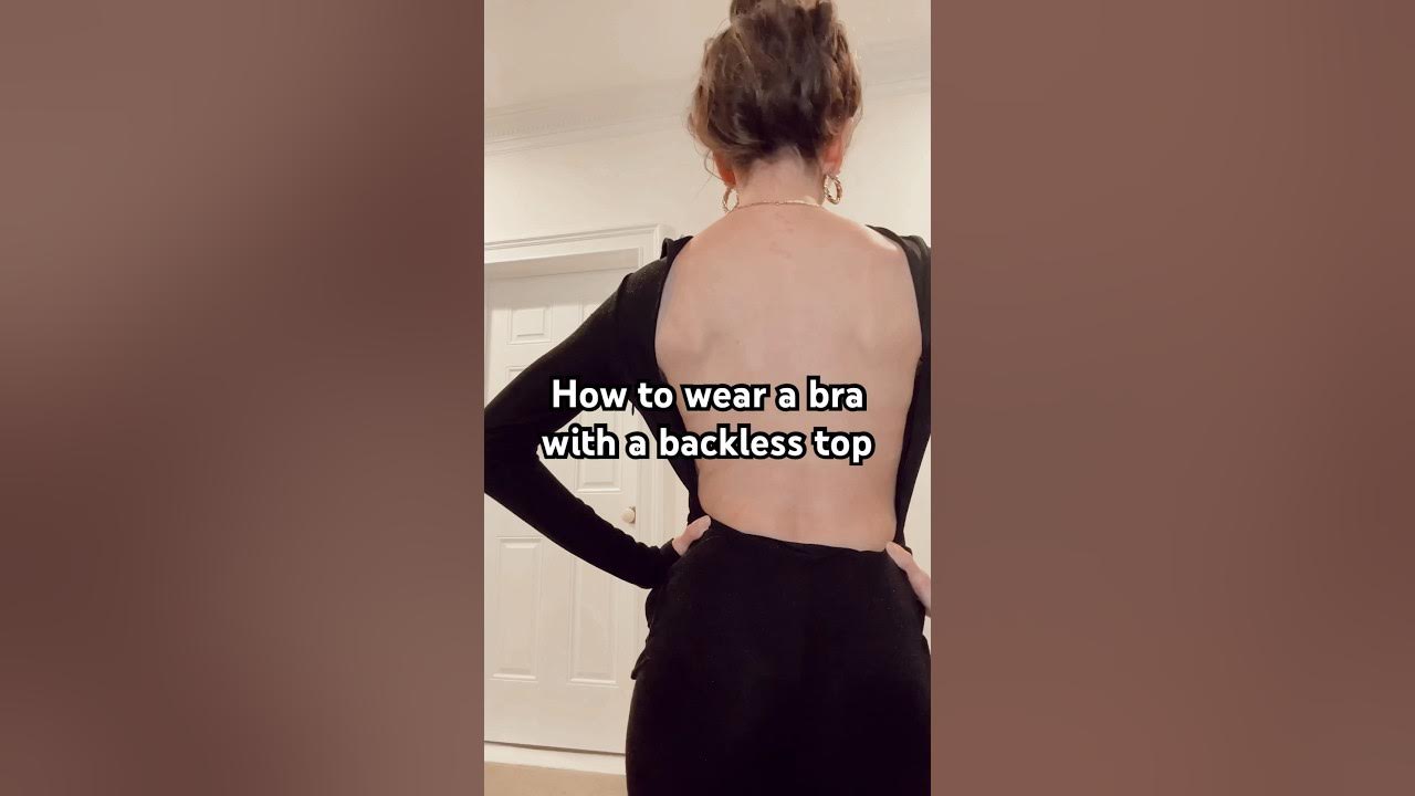 Backless dress FIX #diy #hacks #fashion 