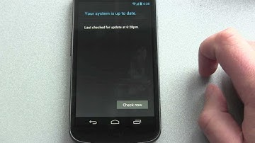 How to get the 4.1.1 Jelly Bean OTA Update - Galaxy Nexus