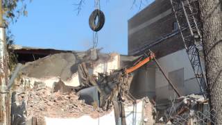 Destruction of ECC Building in Ida Grove