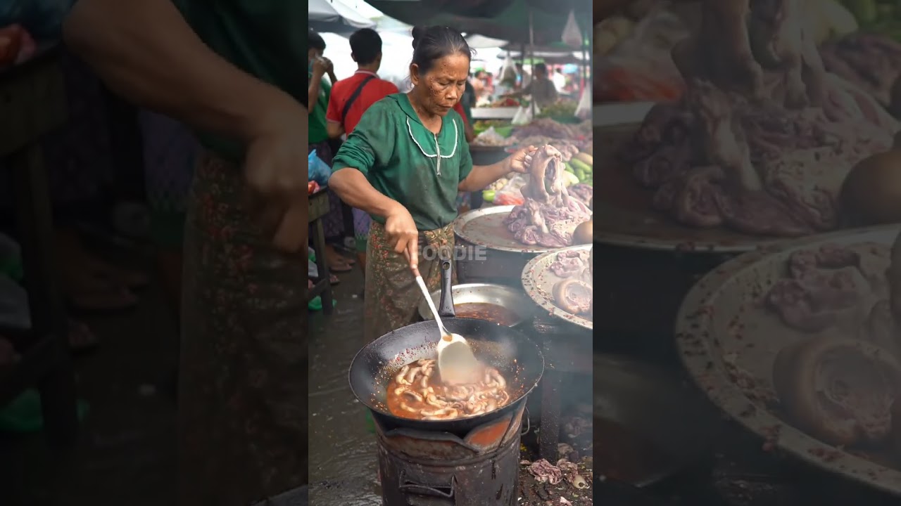 Food at the traditional market.@mujahid81-ai